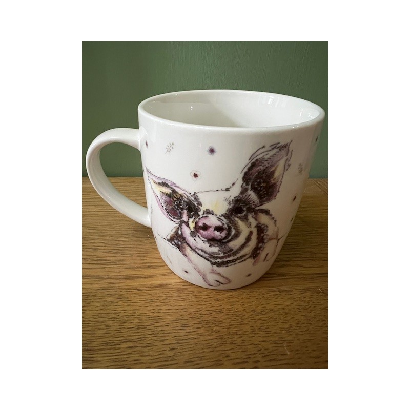 Doodleicious Pig Mug