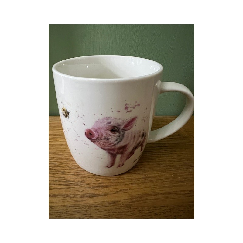Bumble & Buddies Pig and Bee Mug