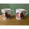 Bree Merryn Bristle and Brush set of 2 Mugs