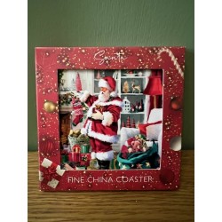 Santa Ceramic Coaster
