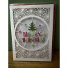 Laser Cut Christmas Tree Card