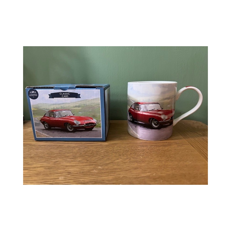 Fine China Mug Classic Car Design Ref 3