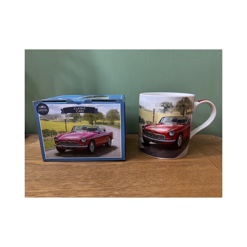 Fine China Mug Classic Car Design Ref 4