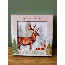 Forest Family Coasters