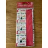 Stag , Text and Red Christmas 8 Sheets Tissue Paper