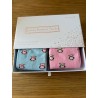 Equilibrium Bamboo Socks - Ladies Box of 2 Dreamy Owls