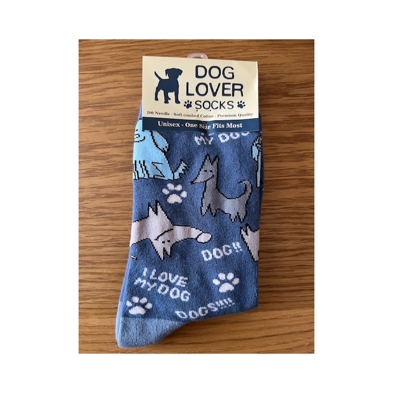 Love My Dog Unisex one size Socks