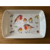 Winter Robin Snack Tray