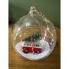 Camper Van Open Shaped Christmas Bauble