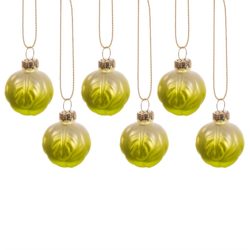 Sass & Belle Box of 6 Sprouts Christmas Bauble