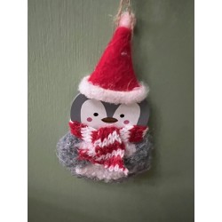 Festive Penguin Hanging...