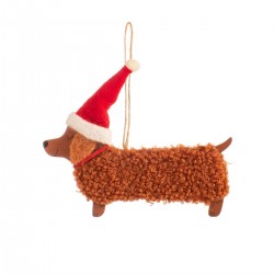 Festive Dachshund Hanging...