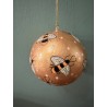 Sass & Belle Paper Mache Bee Christmas Bauble