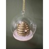 Sass & Belle Beehive Christmas Dome Bauble Decoration