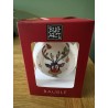 Bug Art Reindeer Christmas Bauble
