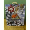 Pair of Robins Christmas Medium Gift Bag