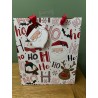 Ho Ho Ho Christmas Medium Gift Bag