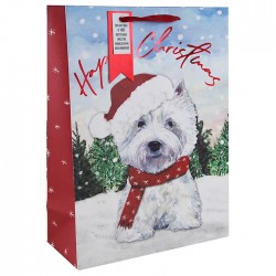 Westie Christmas Medium...