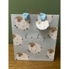 Glick Baby Boy Sheep Medium Gift Bag