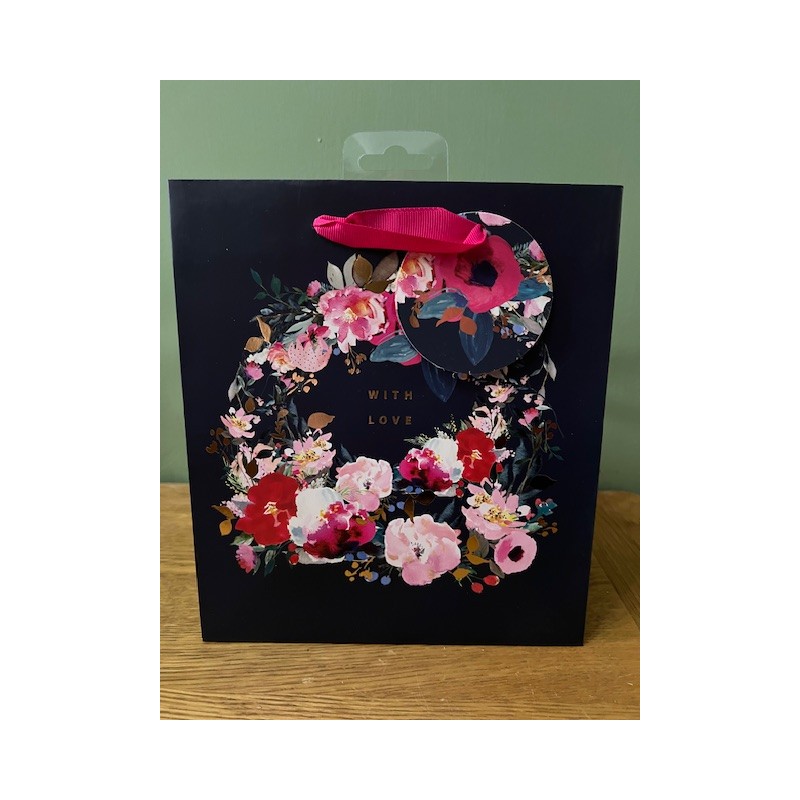 Glick With Love Floral Medium Gift Bag