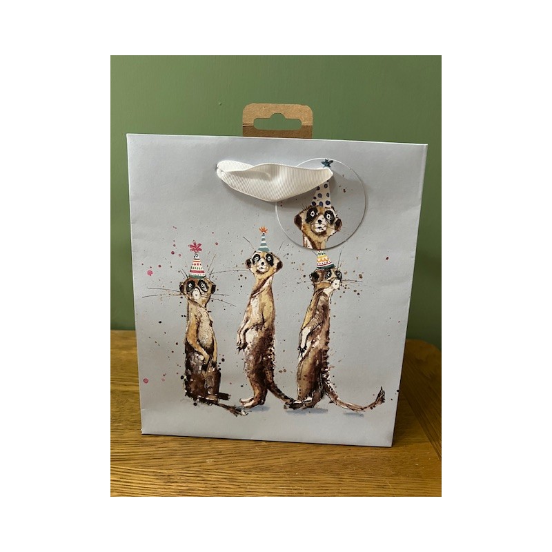 Glick Meercats Medium Gift Bag