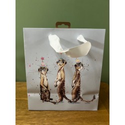 Glick Meercats Medium Gift Bag