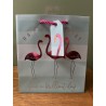 Glick Flamingos Medium Gift Bag