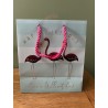 Glick Flamingos Medium Gift Bag