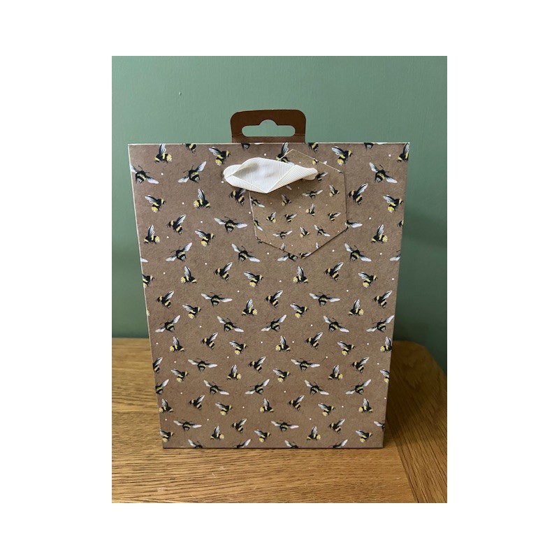 Glick Kraft Bumble Bee Medium Gift Bag