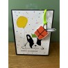 Glick Doodle Dog Happy Birthday Medium Gift Bag