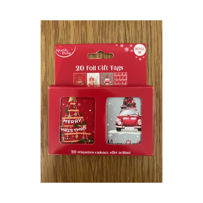 copy of 20 Kraft Christmas Gift Tags