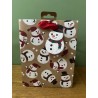 Silly Snowmen Medium Gift Bag by Glick