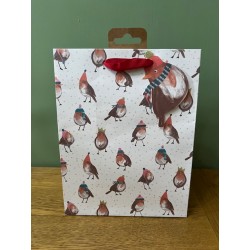 Cosy Robins Medium Gift Bag...