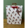 Cosy Robins Medium Gift Bag by Glick