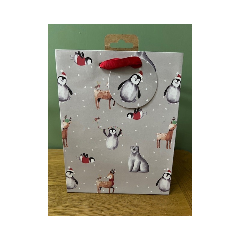 Frosty and Friends Medium Gift Bag by Glick