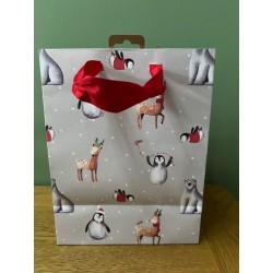 Frosty and Friends Medium Gift Bag by Glick