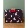 Frosty Festive Midnight Medium Gift Bag