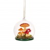 Sass & Belle Forest Mushrooms Dome Bauble Decoration