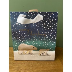 Polar Bear Medium Gift Bag by Glick