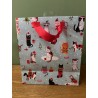 Christmas Kittens Medium Gift Bag by Glick