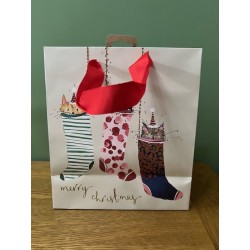Christmas Moggies Medium Gift Bag by Glick
