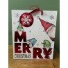 Festive Gonks Medium Gift Bag by Eurowrap