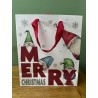 Festive Gonks Medium Gift Bag by Eurowrap