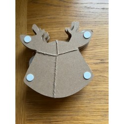 Reindeer Shaped Coasters