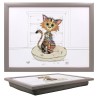 Bug Art Kimba Kitten Cushioned Lap Tray