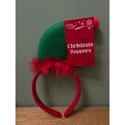 Christmas Green Hat Headband