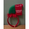 Christmas Green Hat Headband