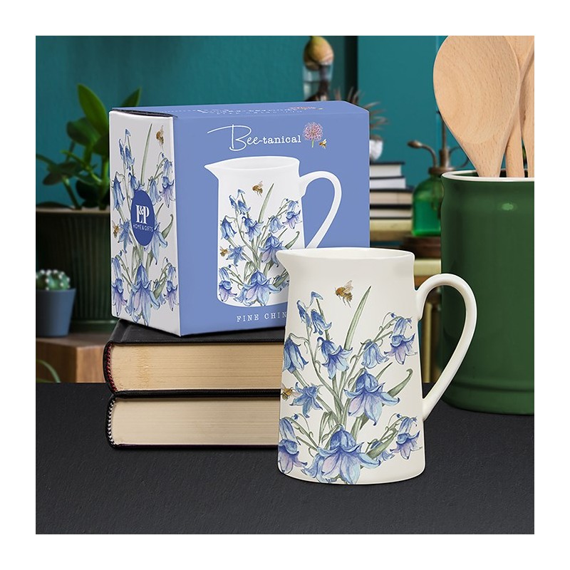 Small Bluebell Fine China Jug