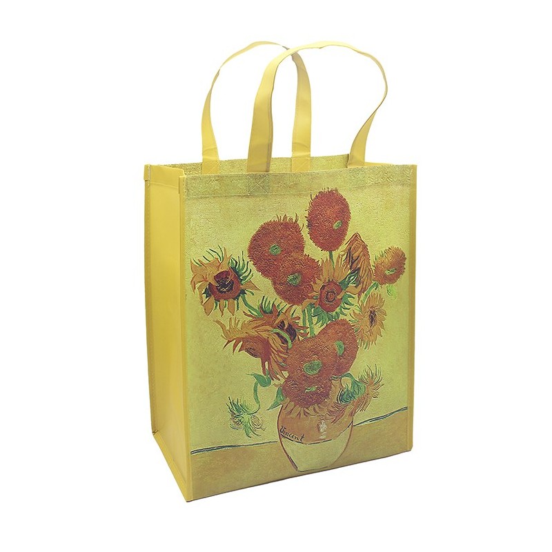 Vincent Van Gogh Sunflowers Reusable Shopping Bag