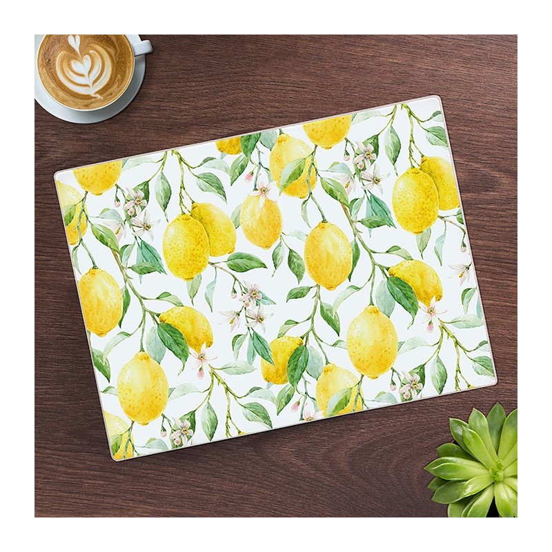 Lemon Grove Large Glass Worktop Saver
